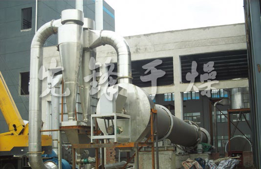 HZG回转滚筒干燥机用户现场图片 HZG回转滚筒干燥机用户现场图片