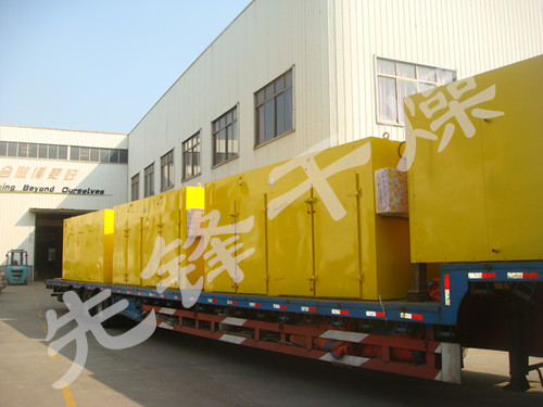 老客户威海佰德信订购15台热风循环烘箱发货