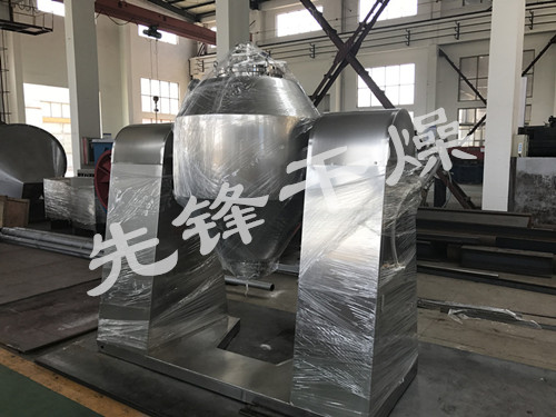 先锋牌电池材料专用真空回转干燥机发往韩国