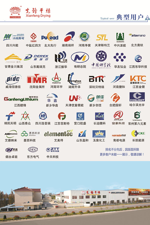 先锋电池材料典型用户